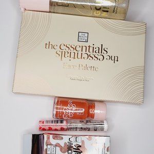 Beauty Crop Essentials Face Palette, Brow Gel, Lip Cheek Tint, Glow Milk, Mist